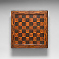 Box-board for chess and backgammon, Wood, German