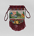 Bag, Glass beads, British