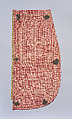 Piece, Silk, metal thread: cut and uncut voided velvet, Italian