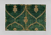 Piece, Silk and metal thread, Italian