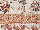 Chintz Appliqué Quilt, Cotton, printed and appliquéd, probably English