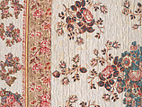 Chintz Appliqué Quilt, Cotton, printed and appliquéd, probably English