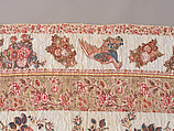 Chintz Appliqué Quilt, Cotton, printed and appliquéd, probably English