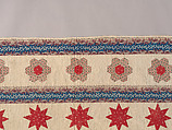 Hearts, Star of Lemoyne, and Honeycomb Quilt, Hannah Hislop (Irish, died Coolnacarrig, County Cavan 1876), Cotton, printed and pieced, Irish