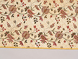 Chintz strip, Cotton, painted and dyed, Indian, for the European market