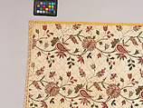 Chintz strip, Cotton, painted and dyed, Indian, for the European market