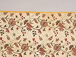 Chintz strip, Cotton, painted and dyed, Indian, for the European market