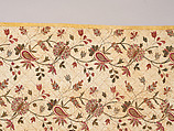 Chintz strip, Cotton, painted and dyed, Indian, for the European market