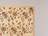 Chintz strip, Cotton, painted and dyed, Indian, for the European market