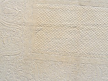 Corded quilt, Linen, cotton: corded 