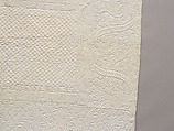 Corded quilt, Linen, cotton: corded 