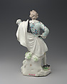 Musician, Possibly made at Chelsea Porcelain Manufactory (British, 1744–1784), Soft-paste porcelain, British, Chelsea-Derby