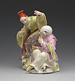 Chinoiserie group, Derby Porcelain Manufactory (British, 1751–1785), Soft-paste porcelain, British, Derby