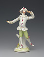 Dancer (one of a pair), Derby Porcelain Manufactory (British, 1751–1785), Soft-paste porcelain, British, Derby