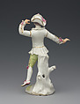 Dancer (one of a pair), Derby Porcelain Manufactory (British, 1751–1785), Soft-paste porcelain, British, Derby