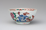 Bowl, Bow Porcelain Factory British, Soft-paste porcelain, British, possibly Bow, London