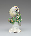 Woodpecker, Derby Porcelain Manufactory (British, 1751–1785), Soft-paste porcelain, British, Derby