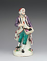 Pedlar (one of a pair), Derby Porcelain Manufactory (British, 1751–1785), Soft-paste porcelain, British, Derby