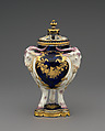 Incense burner, Derby Porcelain Manufactory (British, Chelsea-Derby period, 1769–1784), Soft-paste porcelain, British, Chelsea-Derby