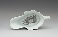 Pair of sauceboats, Worcester factory (British, 1751–2008), porcelain, British, Worcester