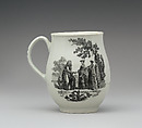 Mug, Worcester factory (British, 1751–2008), Soft-paste porcelain, British, Worcester