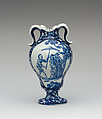 Vase, Vauxhall (British, ca. 1753–ca. 1763), Soft-paste porcelain, British, Vauxhall