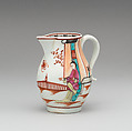 Cream pitcher (part of a service), Lowestoft (British, 1757–ca. 1803), Soft-paste porcelain, British, Lowestoft
