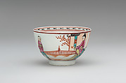 Cups (6) (part of a service), Lowestoft (British, 1757–ca. 1803), Soft-paste porcelain, British, Lowestoft