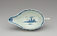 Sauceboat, Worcester factory (British, 1751–2008), Soft-paste porcelain, British, Worcester