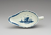 Sauceboat, Worcester factory (British, 1751–2008), Soft-paste porcelain, British, Worcester