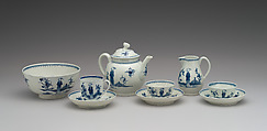 Teapot (part of a service), Worcester factory (British, 1751–2008), Soft-paste porcelain, British, Worcester