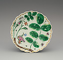 Plate, Worcester factory British, Soft-paste porcelain, British, Worcester