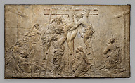 Descent from the Cross, Jean Goujon  French, Alabaster with traces of gilding, French, Paris