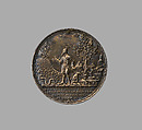 Moses and the Burning Bush and the Coming of the Three Kings, Medalist: Hans Reinhart the Elder (German, Dresden ca. 1510–1581 Leipzig), Silver gilt, German