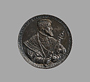 Emperor Charles V (1500–58, r. 1519–58), Medalist: Hans Reinhart the Elder (German, Dresden ca. 1510–1581 Leipzig), Silver, German