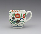 Chocolate cup (part of a service), Worcester factory (British, 1751–2008), Soft-paste porcelain, British, Worcester