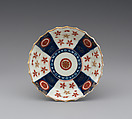 Saucer (part of a service), Worcester factory (British, 1751–2008), Soft-paste porcelain, British, Worcester