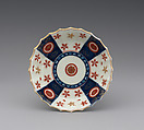 Saucer (part of a service), Worcester factory (British, 1751–2008), Soft-paste porcelain, British, Worcester