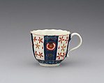 Chocolate cup (part of a service), Worcester factory (British, 1751–2008), Soft-paste porcelain, British, Worcester