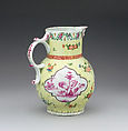 Jug, Worcester factory (British, 1751–2008), Soft-paste porcelain, British, Worcester