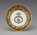 Cup and saucer, Worcester factory (British, 1751–2008), Soft-paste porcelain, British, Worcester