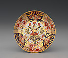 Saucer (part of a service), J. Spode, Soft-paste porcelain, British, Stoke-on-Trent, Staffordshire