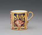Cup (part of a service), J. Spode, Soft-paste porcelain, British, Stoke-on-Trent, Staffordshire