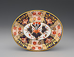 Tray (part of a service), J. Spode, Soft-paste porcelain, British, Stoke-on-Trent, Staffordshire