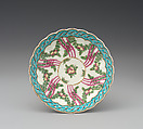 Six saucers (part of a service), Worcester factory (British, 1751–2008), Soft-paste porcelain, British, Worcester