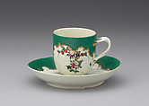 Cup (part of a service), Worcester factory (British, 1751–2008), Soft-paste porcelain, British, Worcester