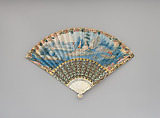 Fan, Paper and ivory, possibly Dutch