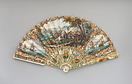 Fan, Skin and ivory, possibly Dutch