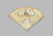 Fan, Paper and ivory, Dutch