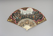 Fan, Paper and ivory, Dutch